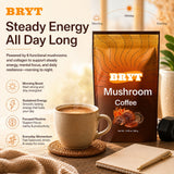 Curvani Bryt bebida fría en vaso con hielo y energía sustentada