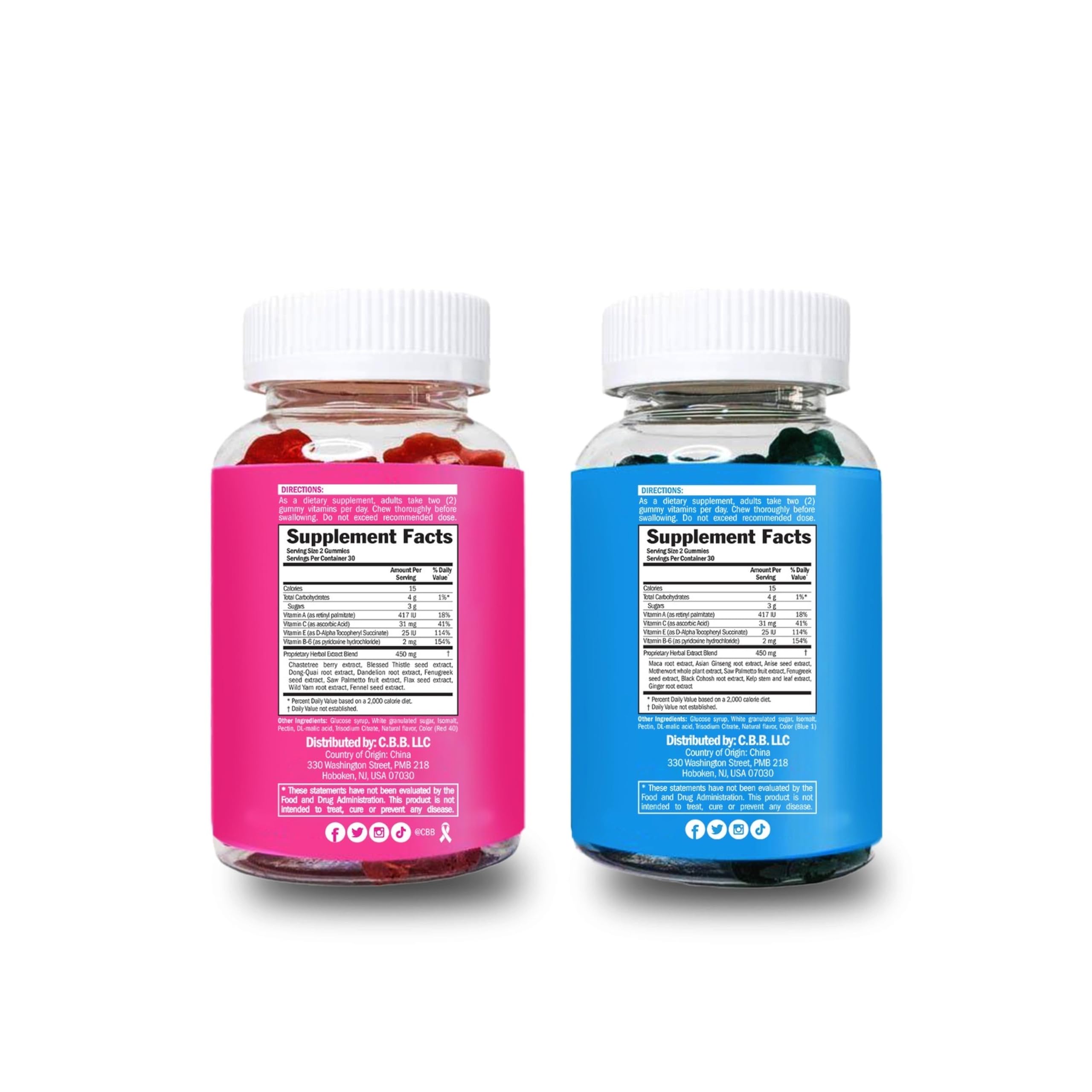 Curvy Body Bears primer plano de textura de gominola y sabor berry apetecible