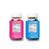 Curvy Body Bears primer plano de textura de gominola y sabor berry apetecible