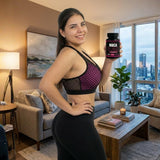 Curvy Fruit producto en uso durante rutina de gimnasio para apoyo activo