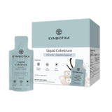 CYMBIOTIKA empaque frontal del colostro muestra el diseño y beneficios