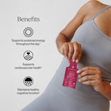 Cymbiotika ingredientes visibles y enfoque en formas activas B12 B6