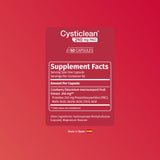 Cysticlean cápsulas detalle de textura que destaca calidad y pureza