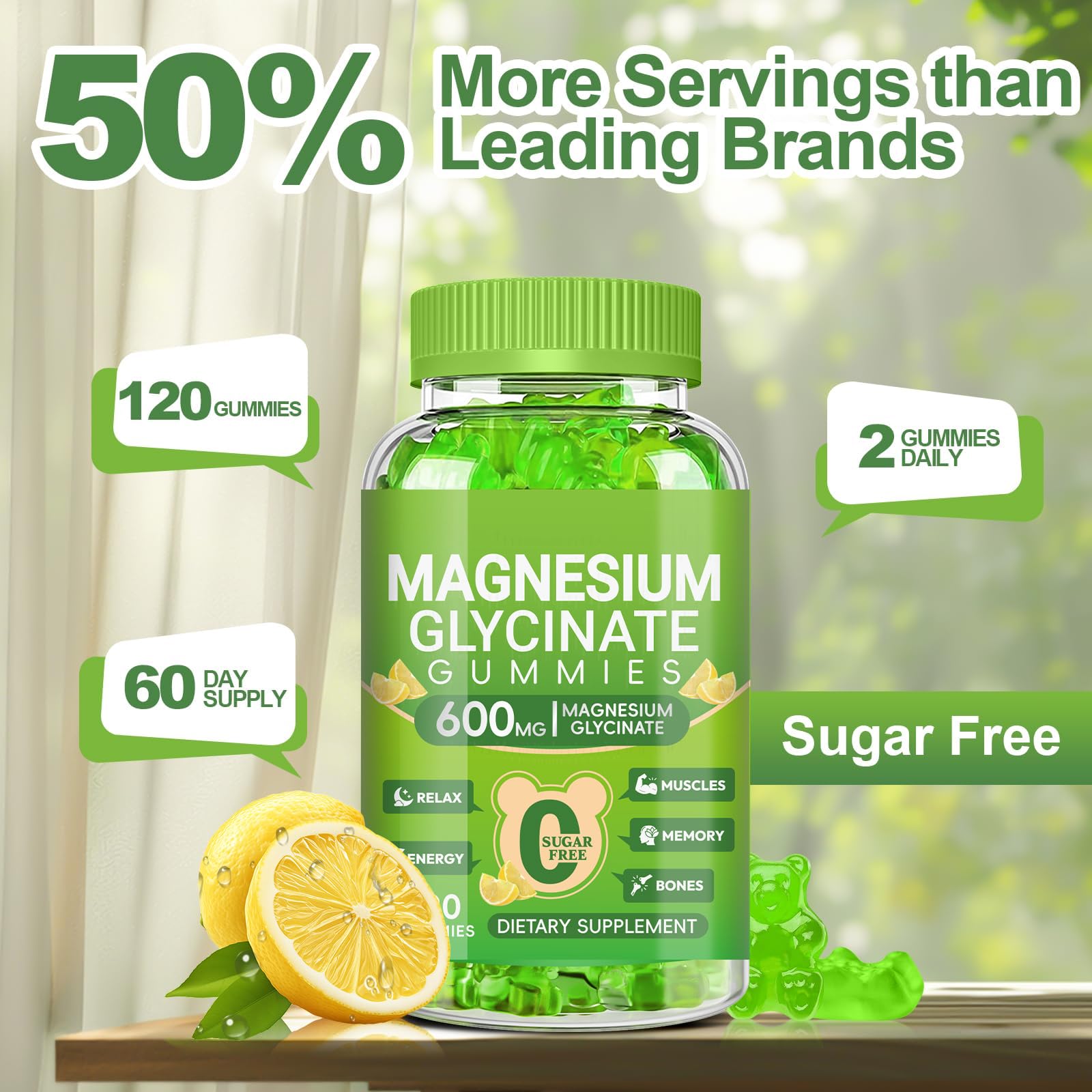 Cytona detalle de ingredientes: magnesio, CoQ10 y vitaminas visibles