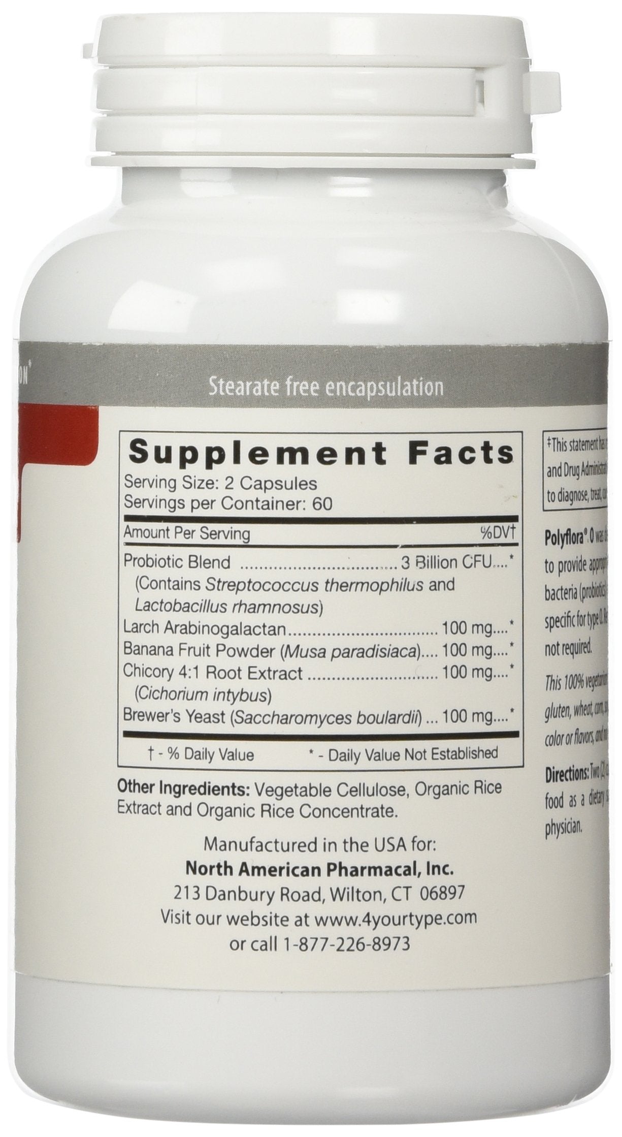 D'Adamo Personalized Nutrition primer plano de cápsula destacando pureza y calidad