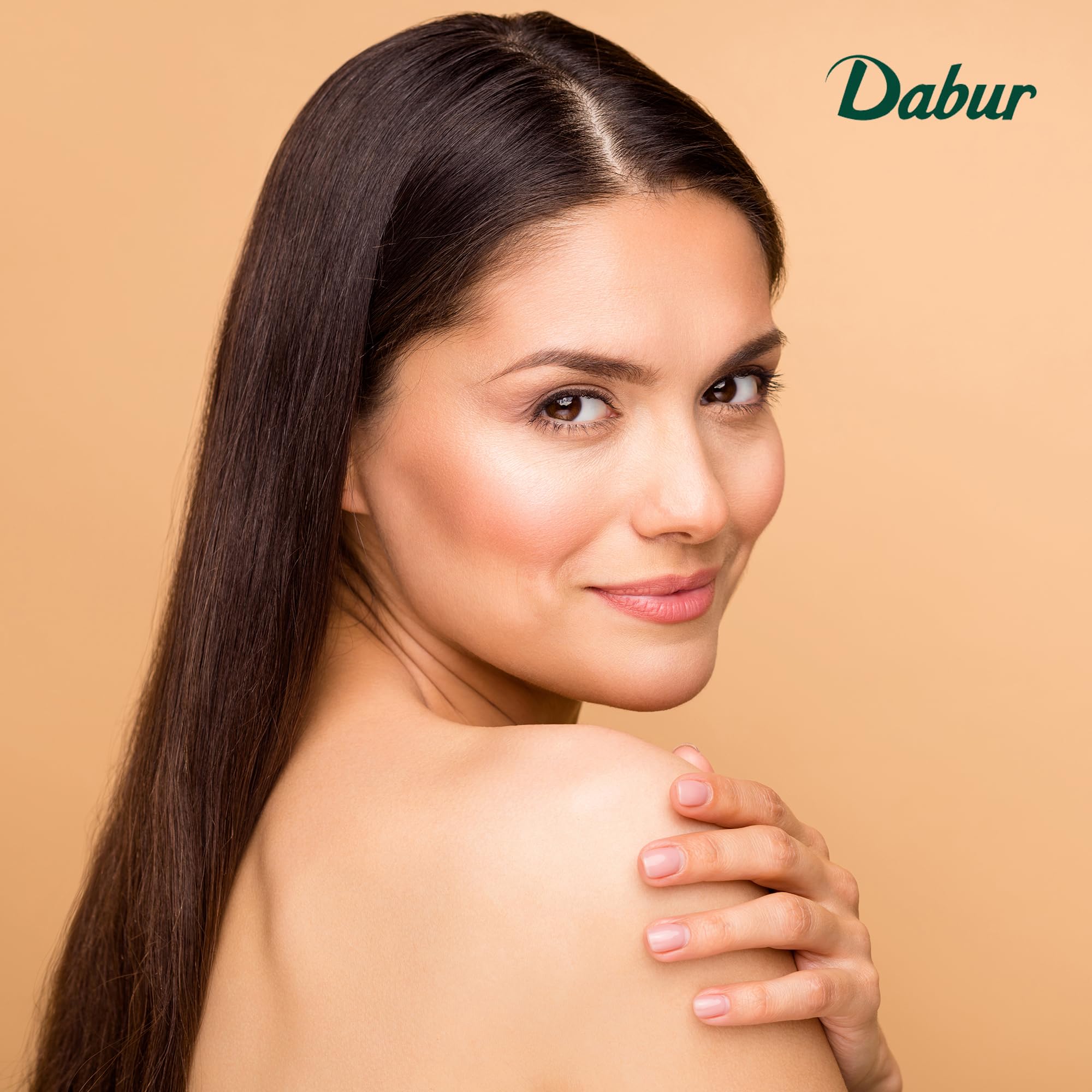 Dabur Herbolene detalle de etiqueta que resalta aloe y vitamina E