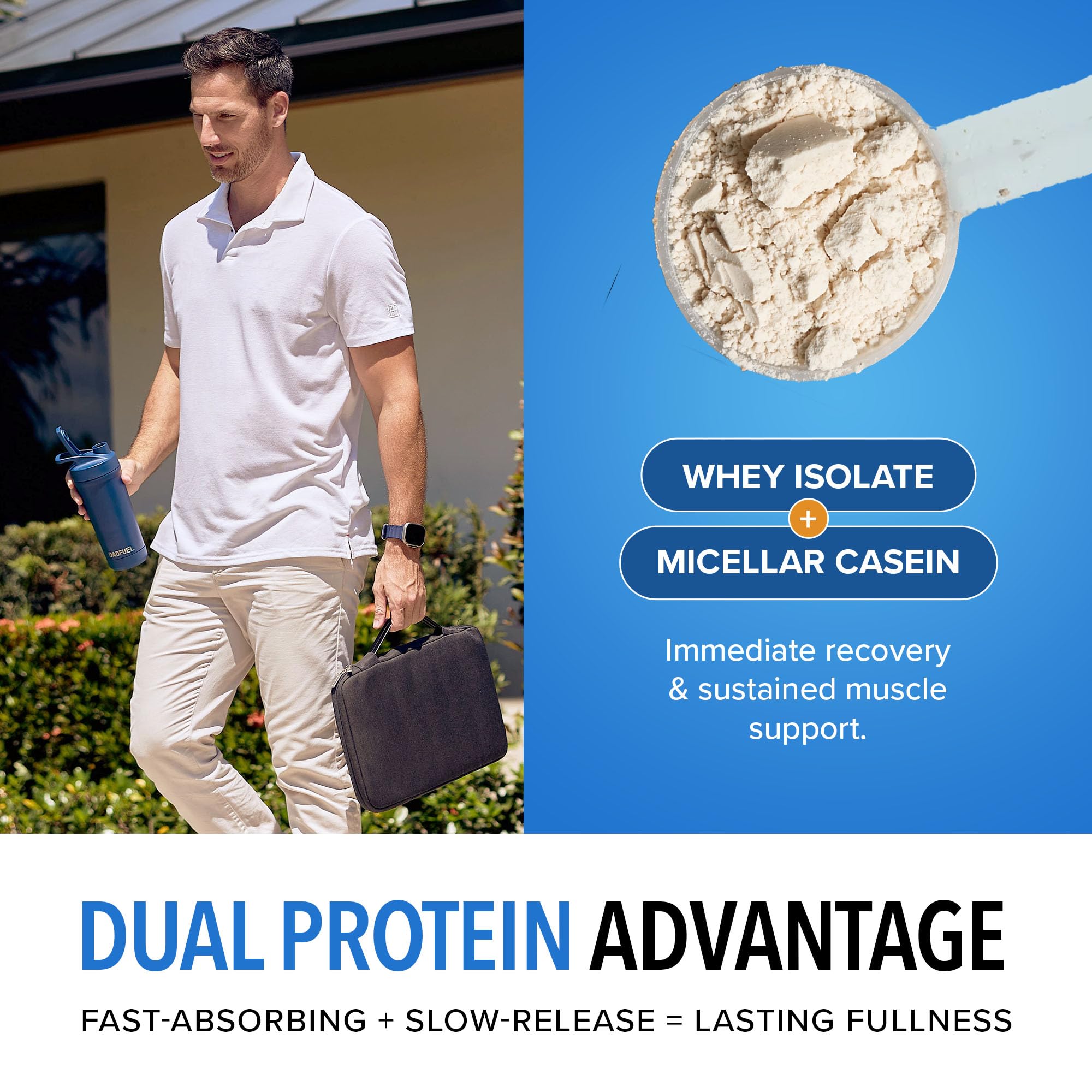 DADFUEL mezcla de superalimentos en cucharada, aporta energía y enfoque