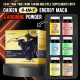 DAIKEN sobre abierto con contenido listo para mezclar