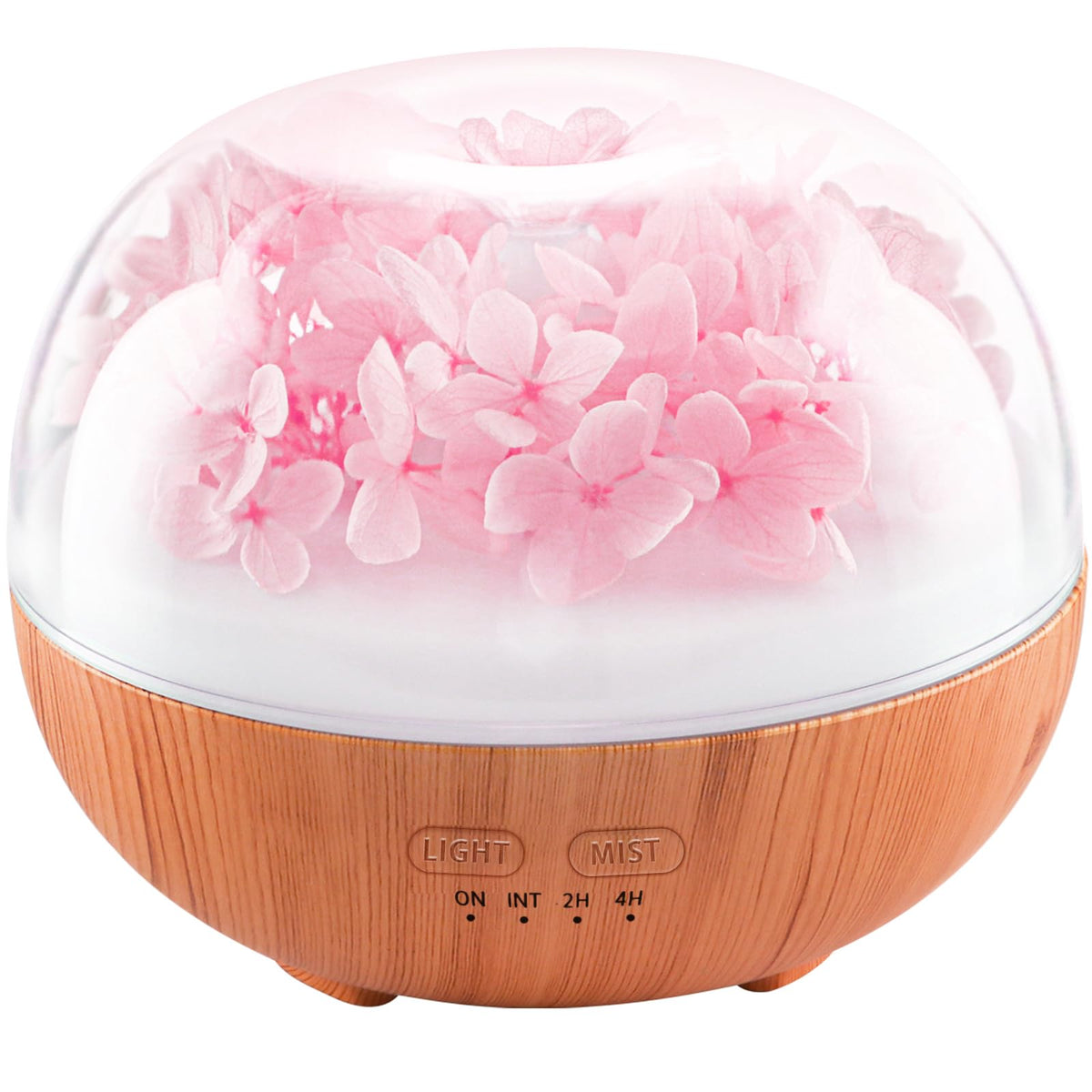 Daileeby vista frontal del difusor rosa como decoración funcional