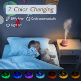 Daileeby iluminación LED mostrando siete colores y ambiente