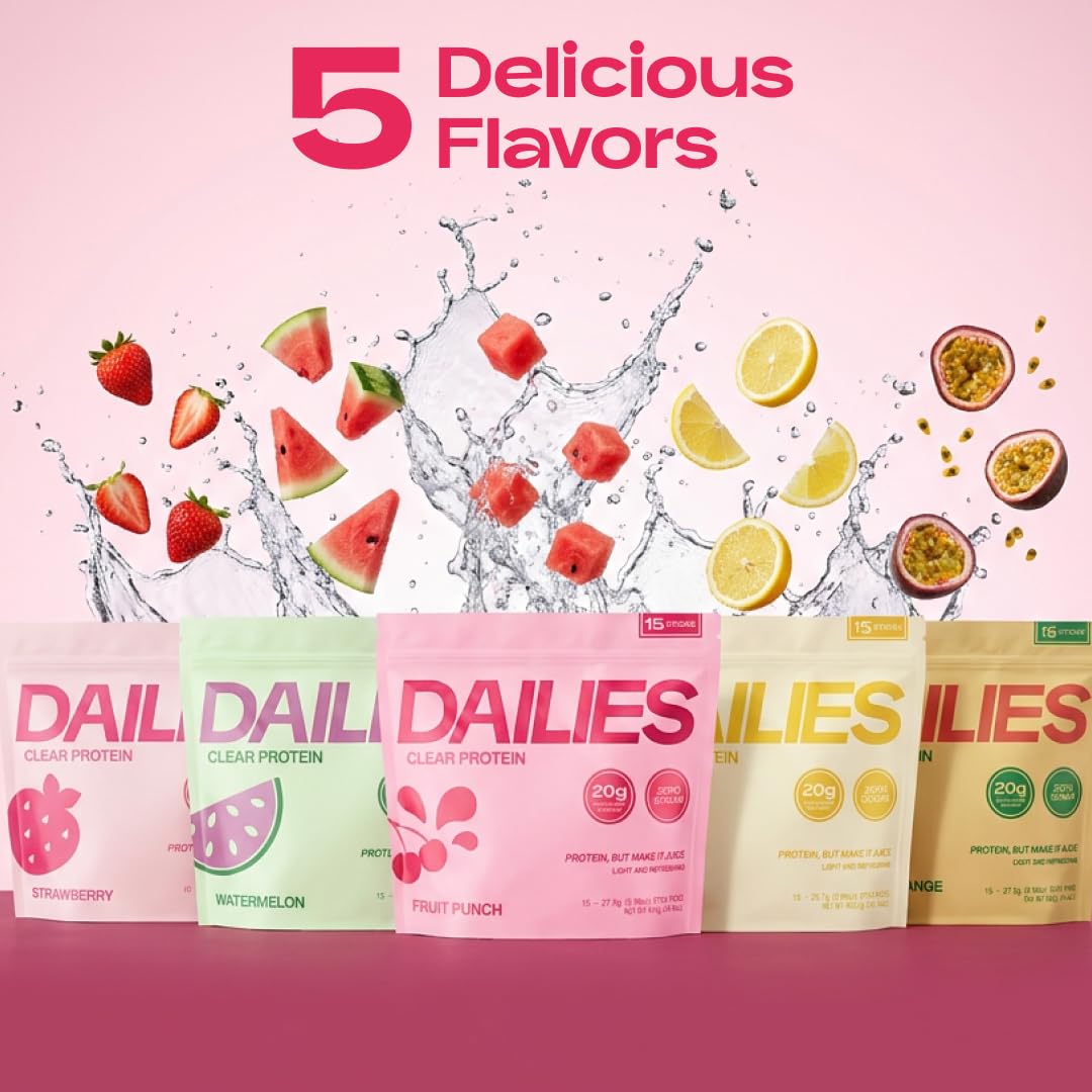 DAILIES etiqueta con ingredientes clara para elección informada