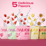 DAILIES etiqueta con ingredientes clara para elección informada