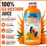 Daily All Day etiqueta nutricional legible, información clara y transparente