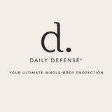 Daily Defense imagen comparativa antes y después que ilustra reducción de hinchazón