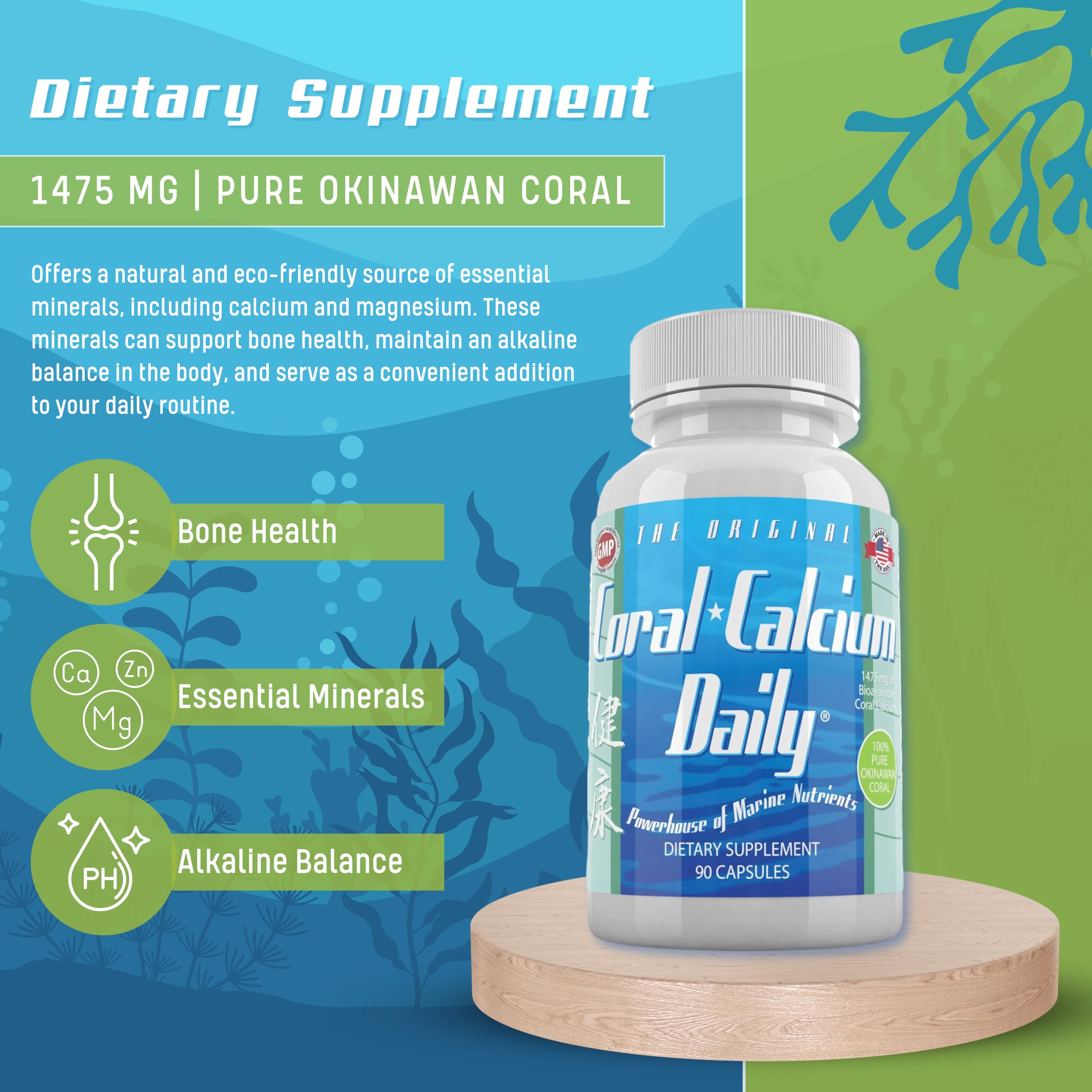 Daily Health cápsulas en mano para comparar tamaño y dosis