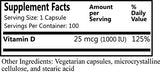 Daily Manufacturing primer plano de cápsula vegetarianas que muestra textura y pureza
