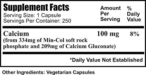 Detalle de cápsula Min-Col® Forte de Daily Manufacturing que muestra textura y pureza del contenido
