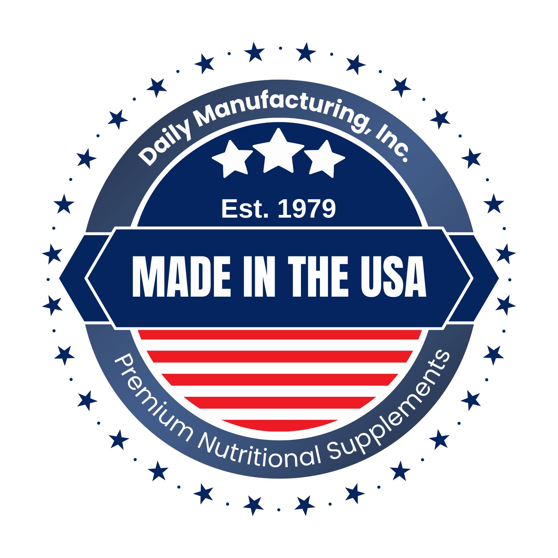 Mano sosteniendo frasco Min-Col® Forte de Daily Manufacturing ilustrando tamaño y facilidad de uso
