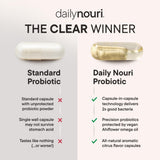 Daily Nouri en cocina con alimentos saludables, apoyo digestivo diario