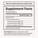 Daily Nouri cápsula tomada con agua para uso diario y conveniencia