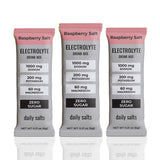 daily salts frente del empaque mostrando 30 sobres y beneficio práctico