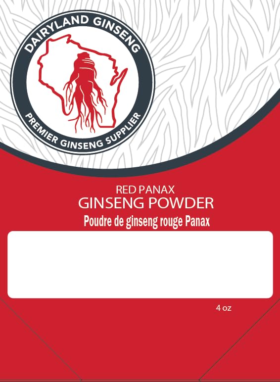 Dairyland ginseng comparación de tamaño 4 oz, práctico para llevar