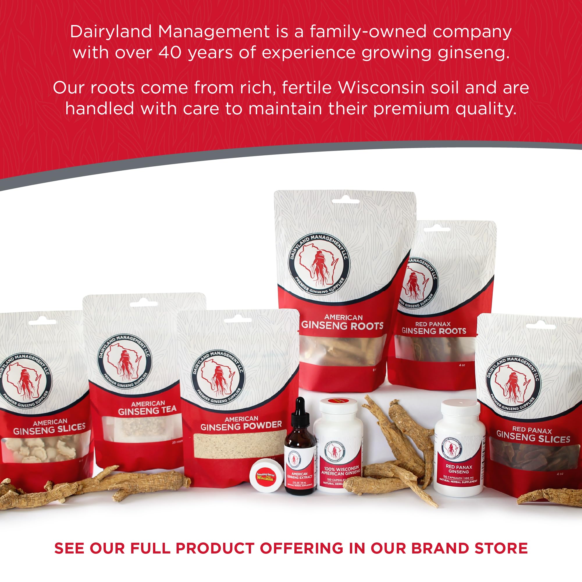 Dairyland Management LLC comparación de tamaño del paquete y porciones
