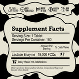 DairyPill etiqueta con ingredientes resaltando fórmula limpia