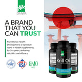 Daiwa Krill Oil imagen conceptual de pesca responsable y procesamiento