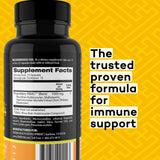 Daiwa PeakImmune4 detalle de etiqueta con ingredientes y ventajas claras