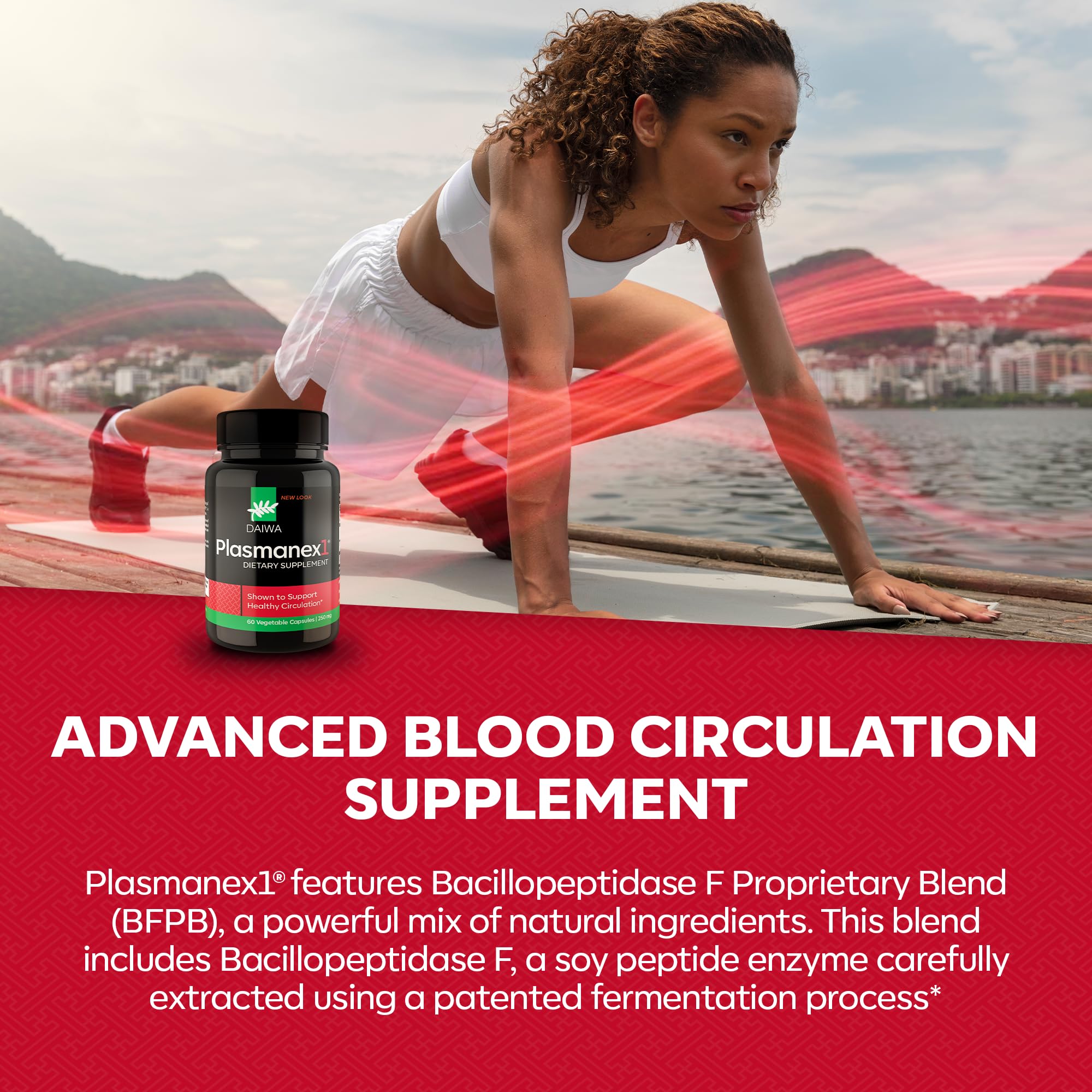 Daiwa Plasmanex1 presentación abierta con cápsulas lista para consumo diario
