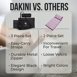 Dakini esterilla junto a persona para apreciar tamaño real práctico