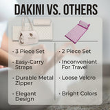 Dakini textura de tejido de algodón orgánico, confort natural y duradero