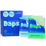 Daps Strips empaque frontal mostrando diseño y facilidad de transporte