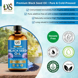 Das Naturals aceite usado en aderezo culinario resaltando sabor natural