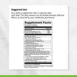 DAVINCI etiqueta nutricional en detalle mostrando ingredientes y dosis claras