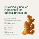 DAYGUARD ingredientes naturales como cardo mariano y cúrcuma visibles