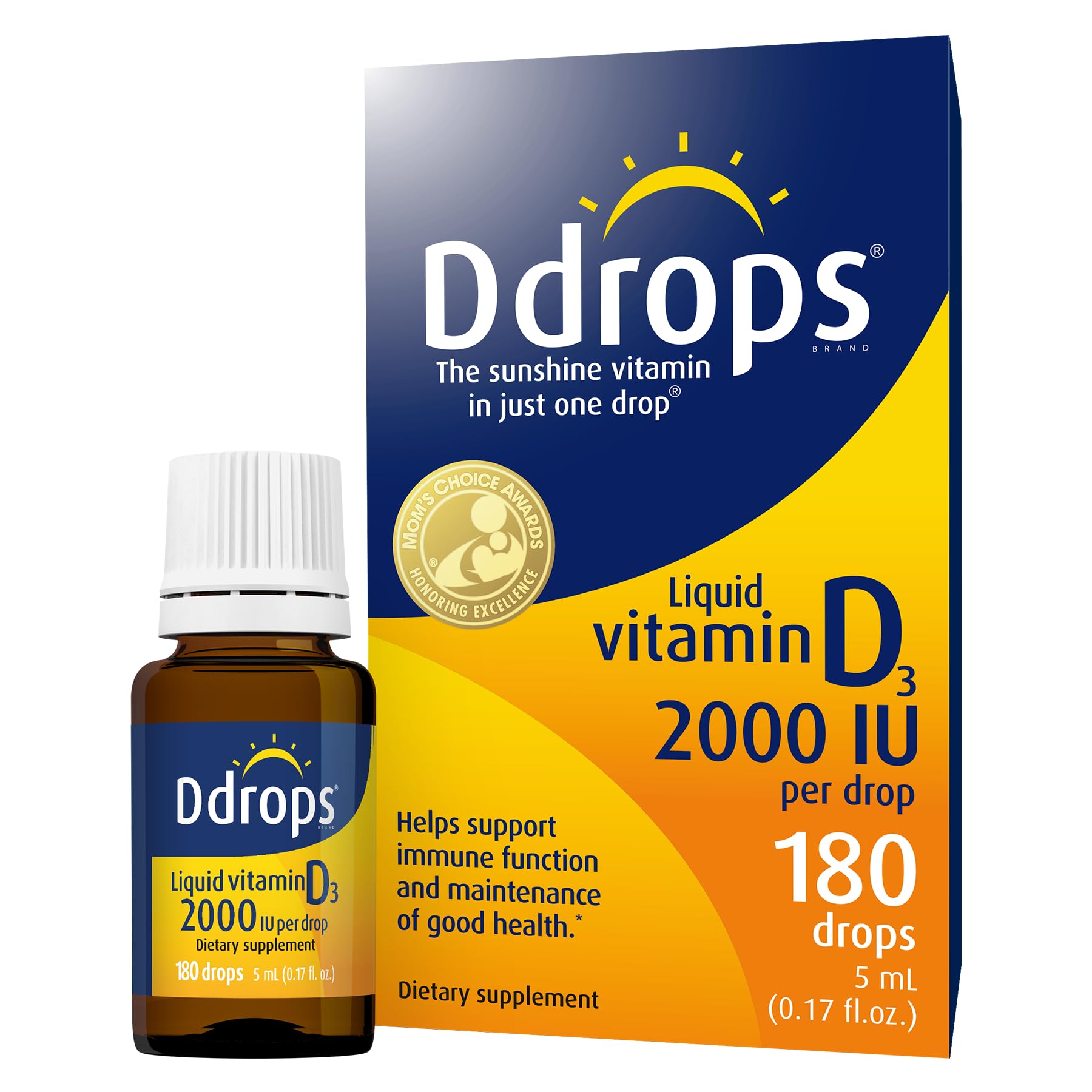Ddrops Adults vista frontal del envase mostrando etiqueta clara y beneficios