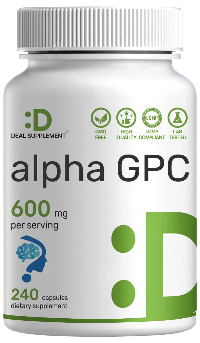 DEAL SUPPLEMENT envase frontal mostrando 240 cápsulas y 120 porciones