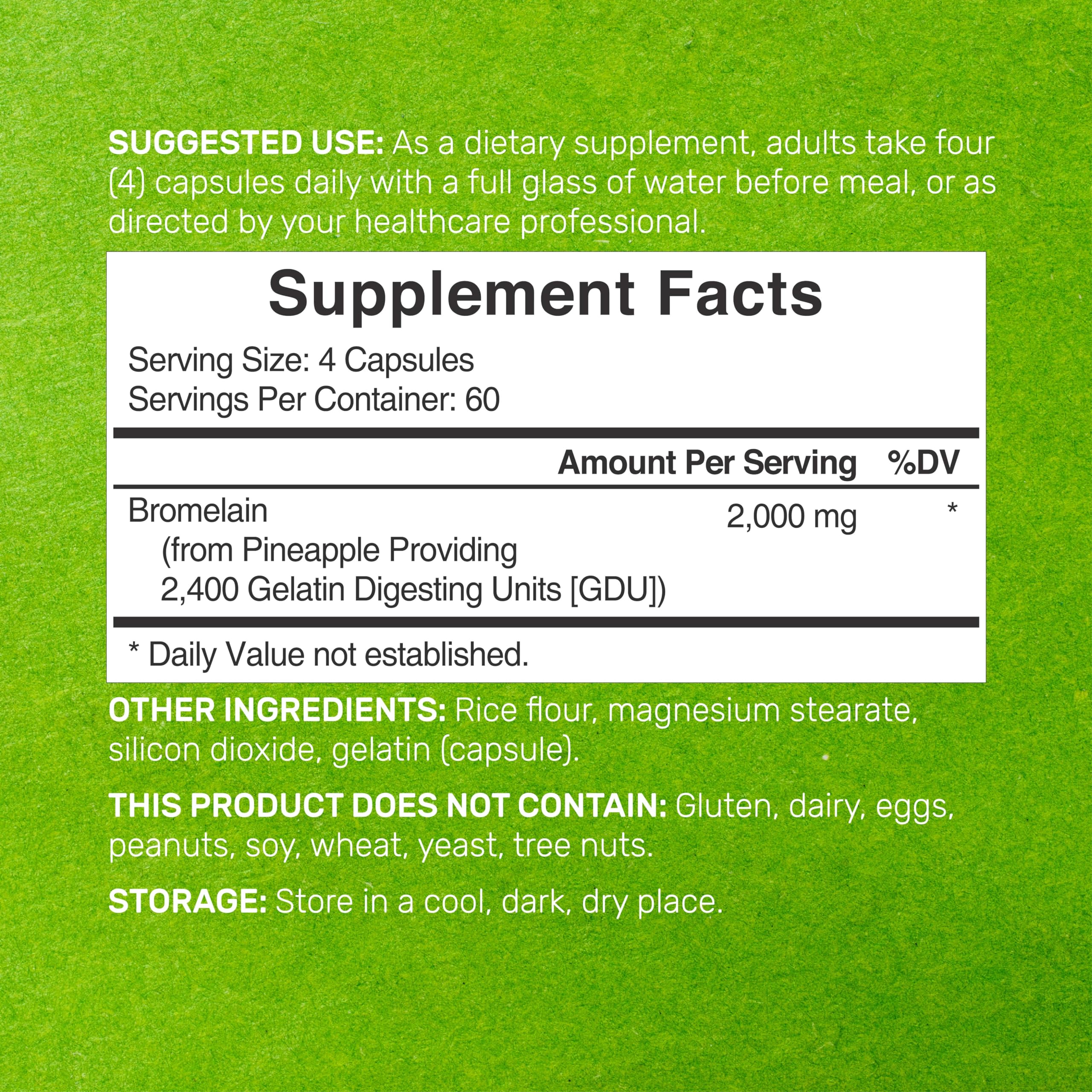 DEAL SUPPLEMENT close-up de la textura de la cápsula mostrando calidad