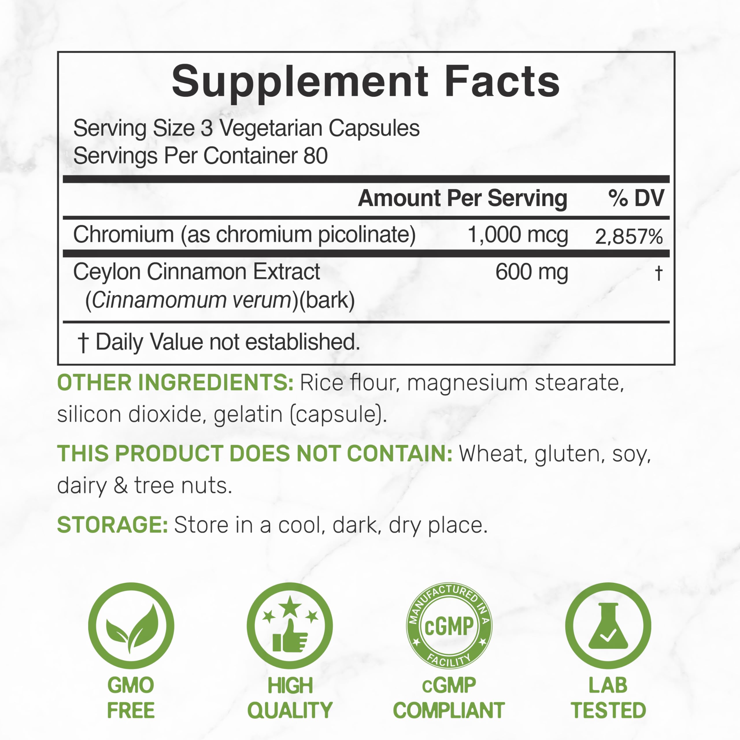 DEAL SUPPLEMENT detalle de la etiqueta trasera con ingredientes y dosificación visible