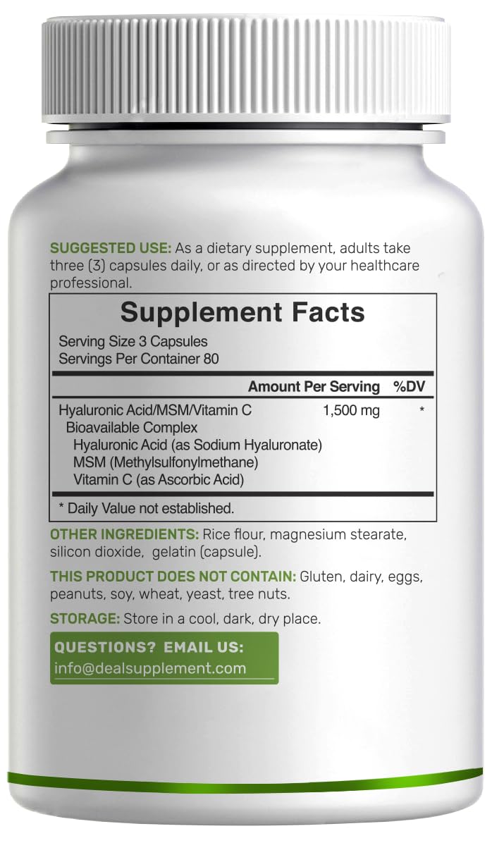 DEAL SUPPLEMENT cápsula abierta mostrando polvo interior y calidad