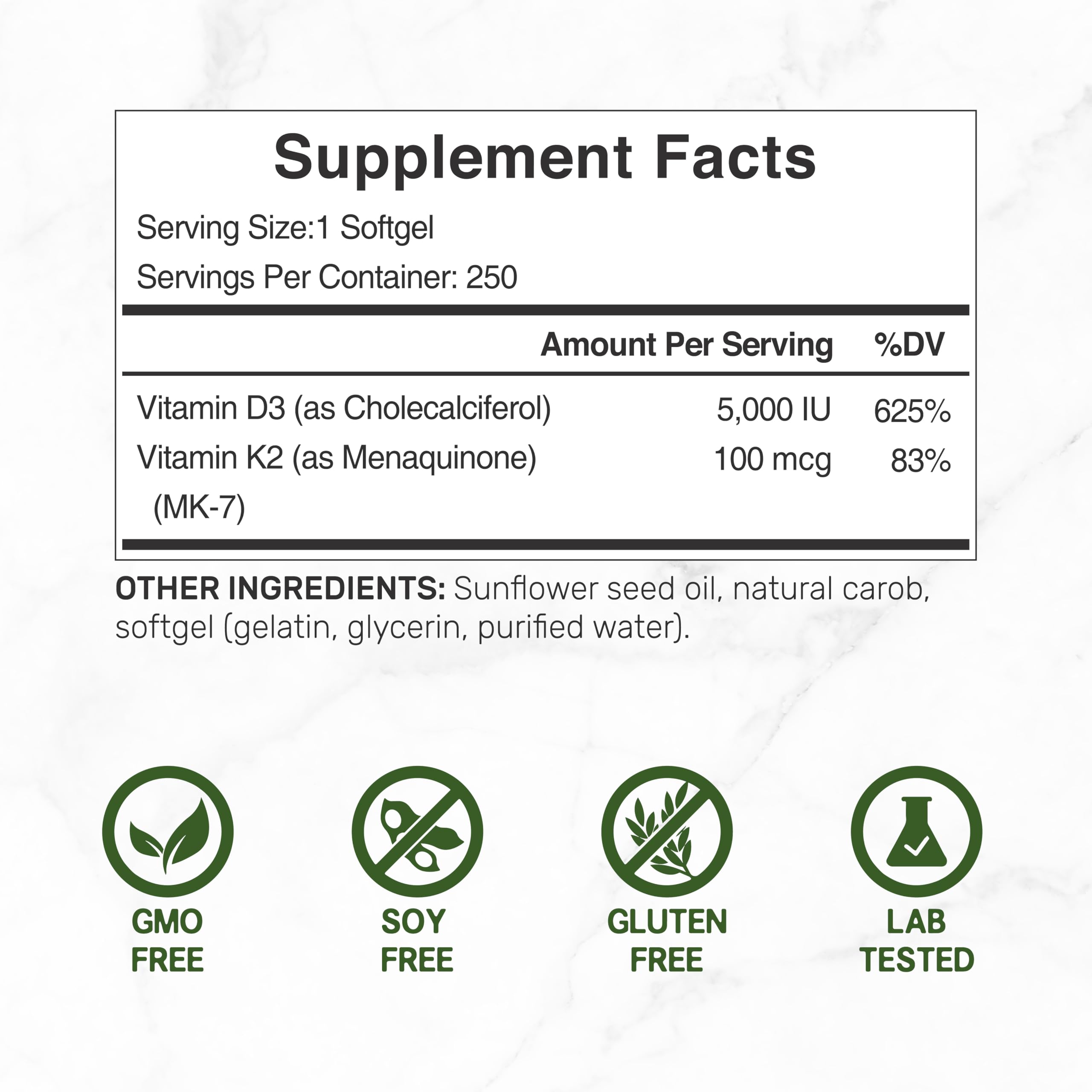 DEAL SUPPLEMENT detalle de cápsula blanda y textura, fácil de tragar