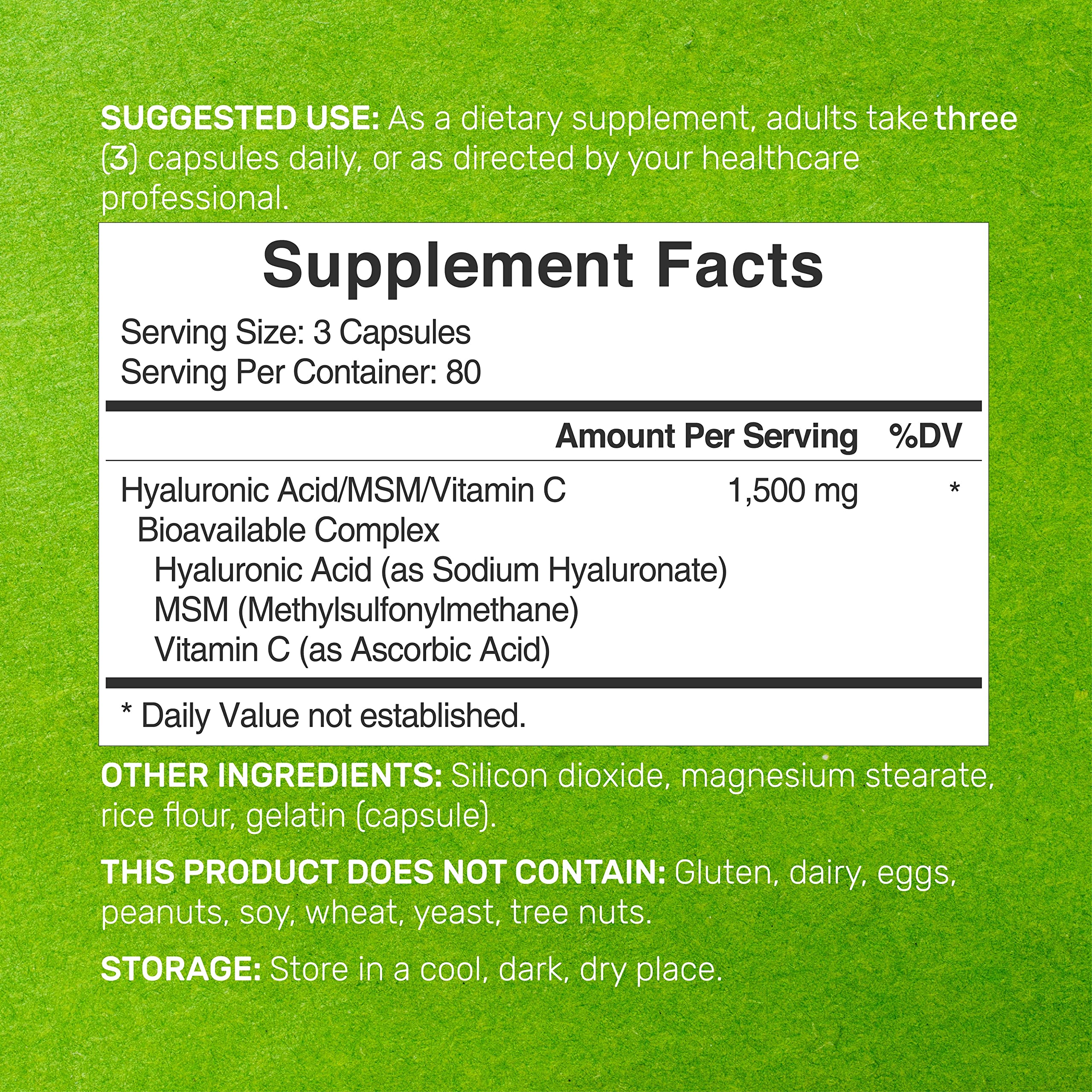 DEAL SUPPLEMENT textura de cápsulas que resalta absorción y pureza