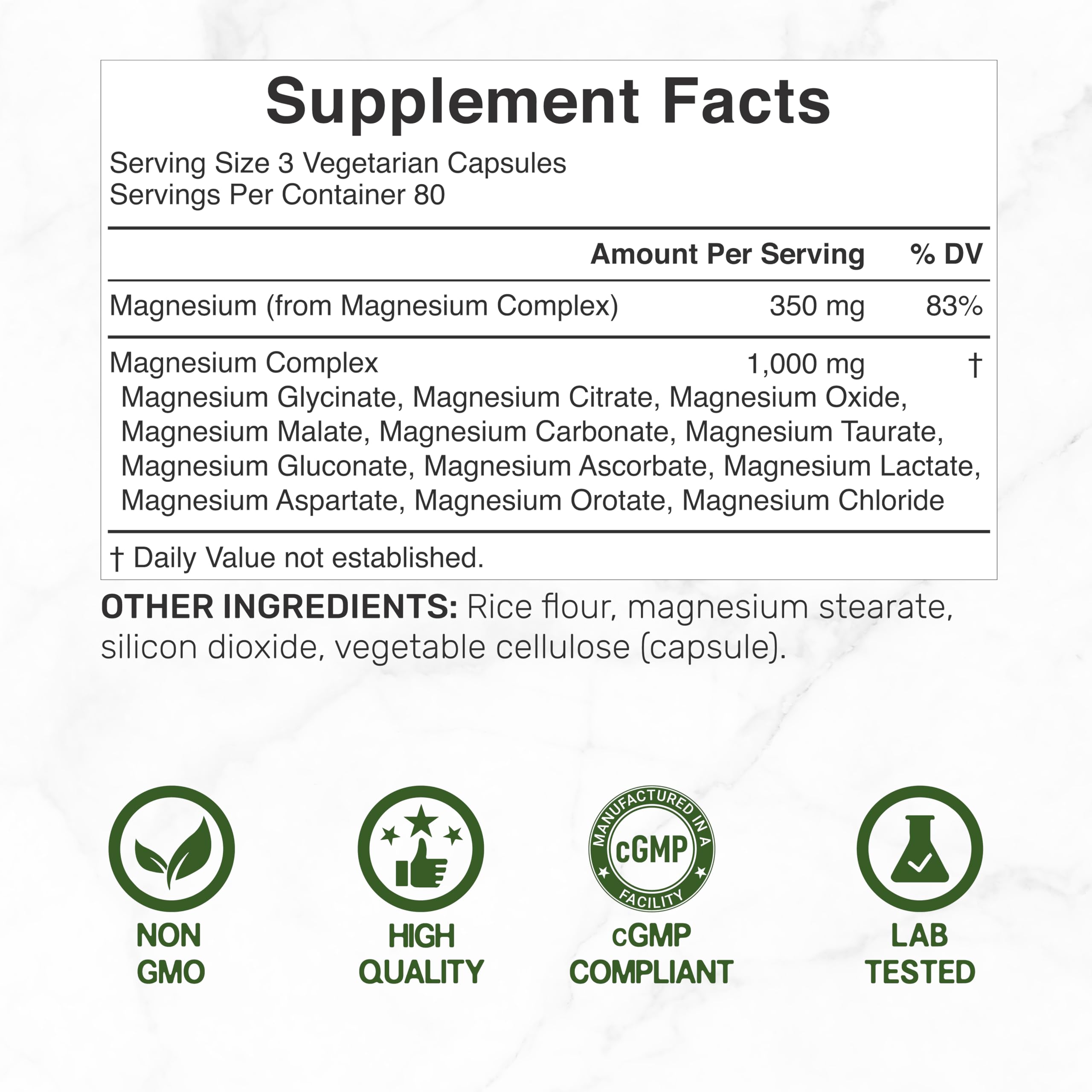 DEAL SUPPLEMENT detalle de cápsulas vegetarianas para mejor absorción