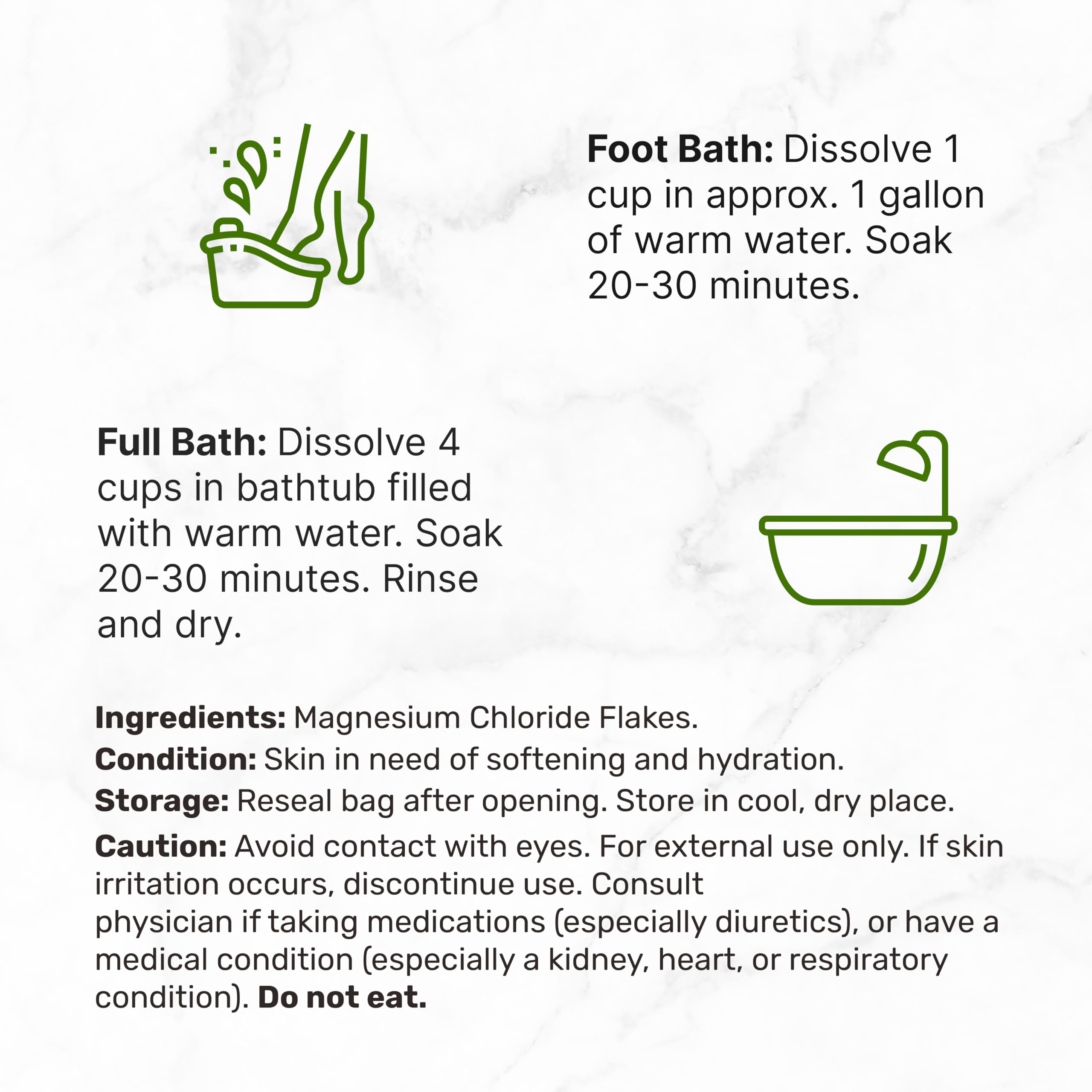 DEAL SUPPLEMENT escamas disolviéndose en agua tibia para un baño relajante
