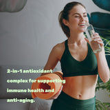 DEAL SUPPLEMENT etiqueta con lista de ingredientes y certificaciones visibles