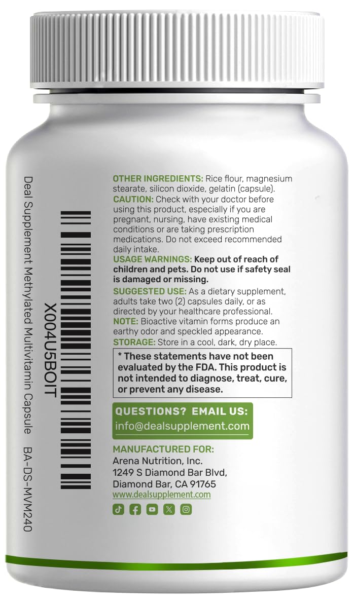 DEAL SUPPLEMENT producto en cocina junto a alimentos saludables inspirando rutina