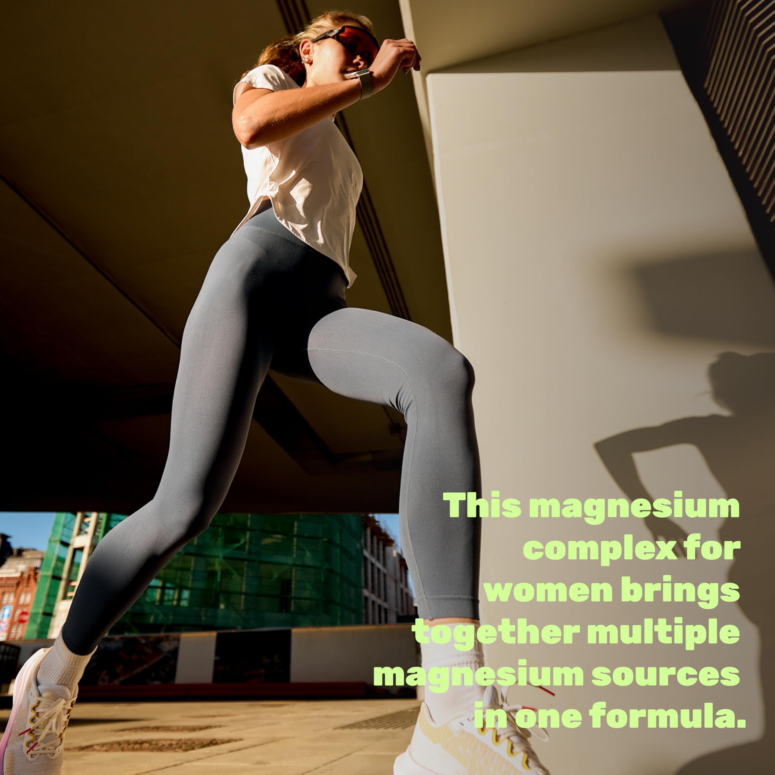 DEAL SUPPLEMENT etiqueta con lista de 12 formas de magnesio y pureza