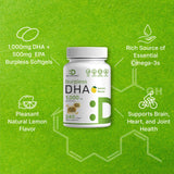 DEAL SUPPLEMENT etiqueta nutricional clara indicando DHA y EPA por ración